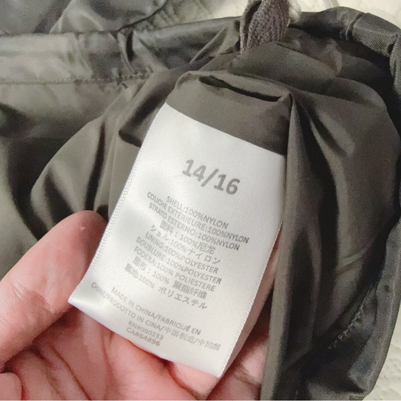 NWT Essentials kids coaches jacket off black XXL 222161M70101406 - Picture 3 of 7